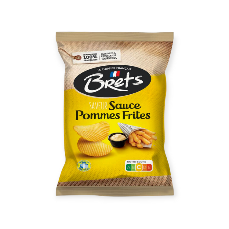 Brets Pommes Frites Crisps 125g