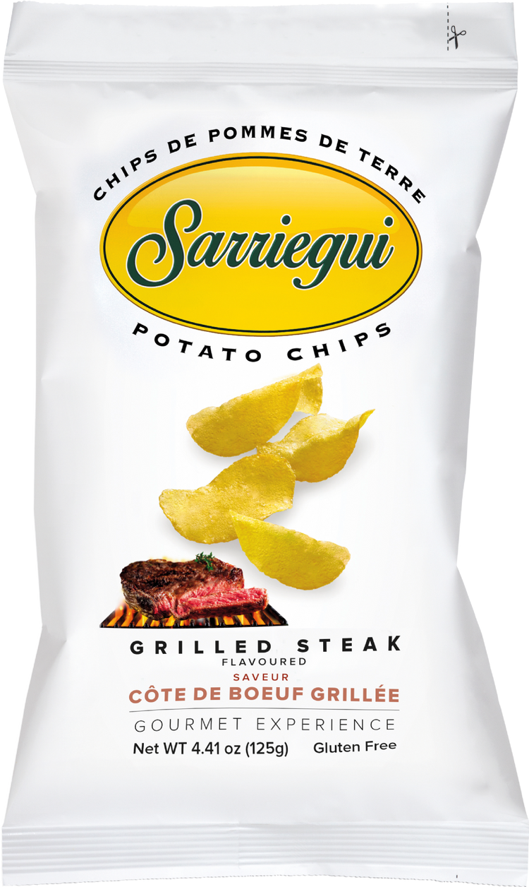 Grilled Steak Crisps 125g