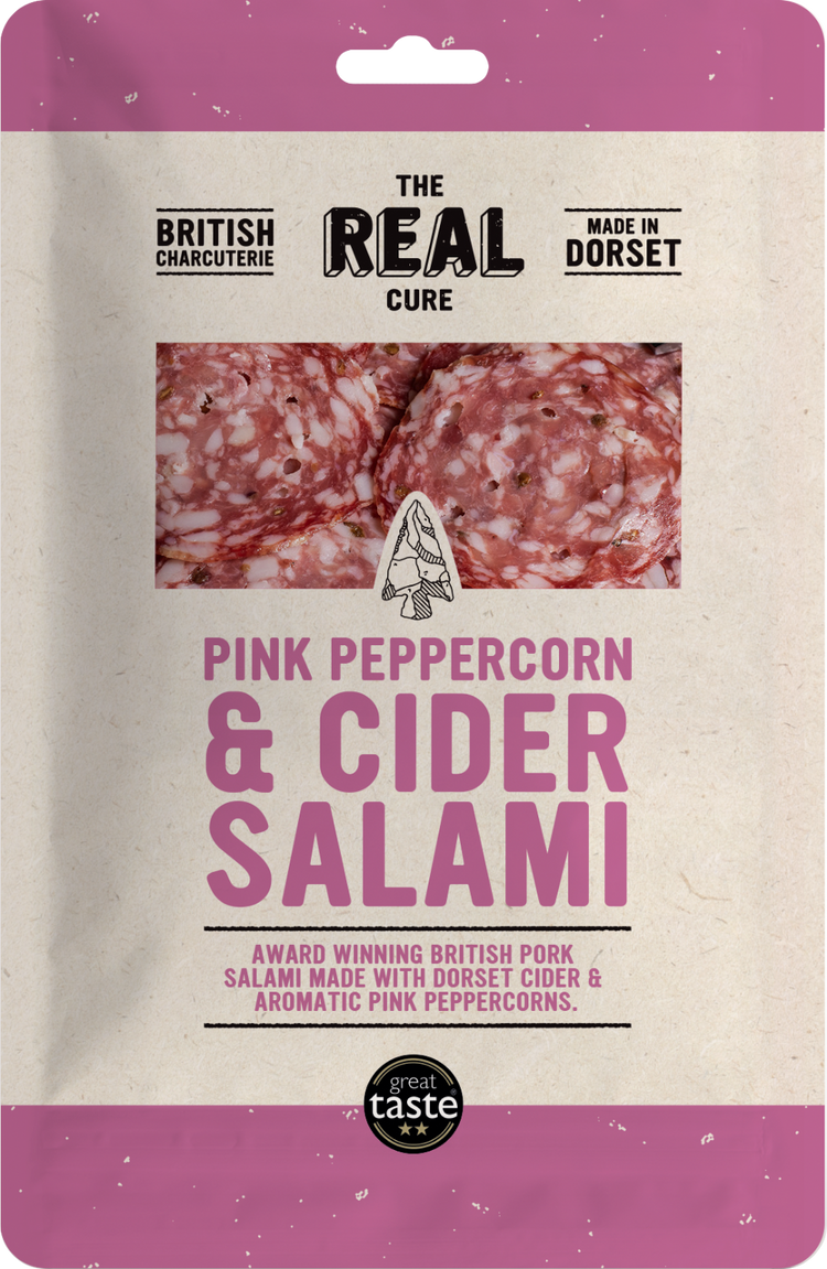 Pink Peppercorn & Cider Salami 55g