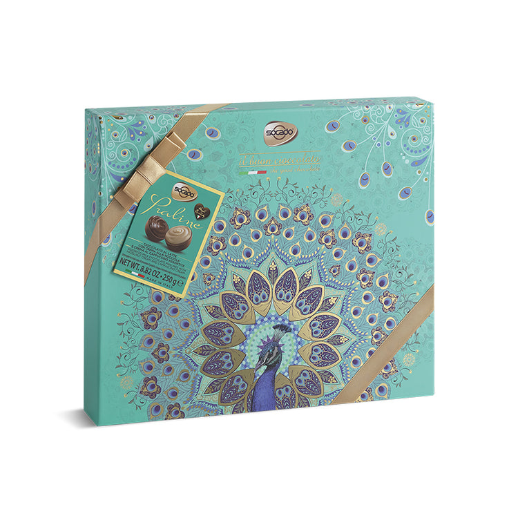 Socado Peacock Chocolate Gift Box