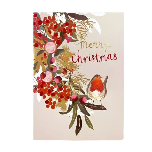 Merry Christmas Robin Christmas Card