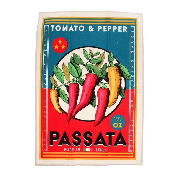 Vintage Passata Tea Towel