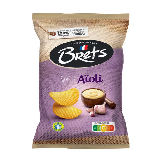 Brets Aioli Crisps 125g