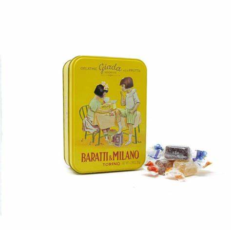 Classica Baratti & Milano candy yellow tin