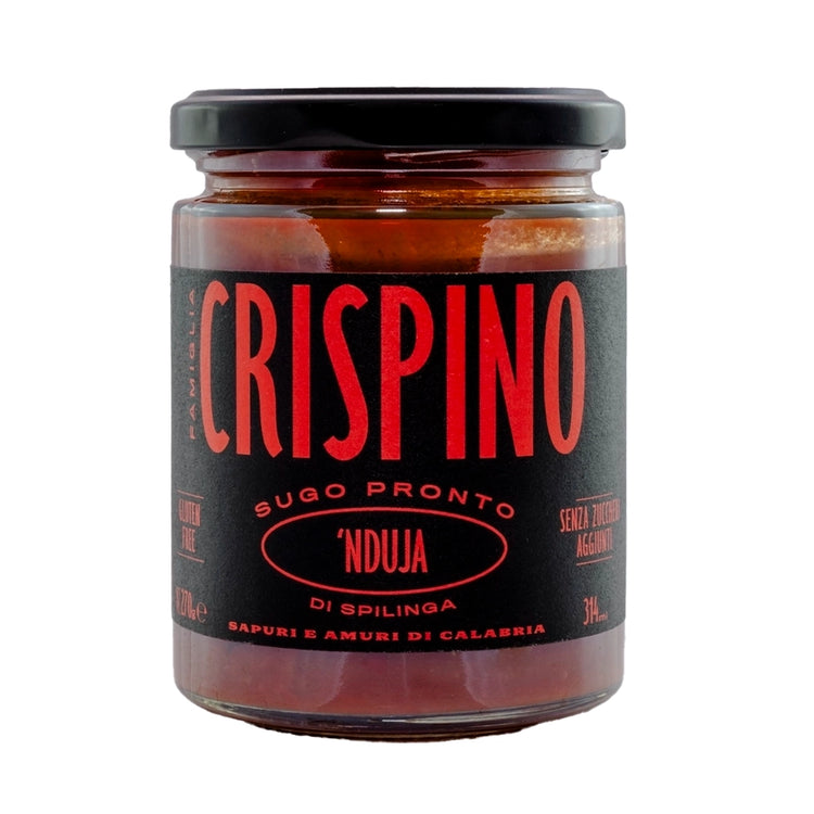 Crispino ready made sauce with Nduja di Spilinga
