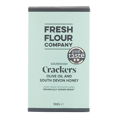 Fresh Flour Crackers - Olive Oil & Honey 100g