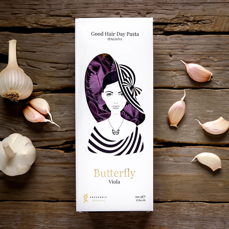 Good Hair Day Pasta viola - purple farfalle pasta