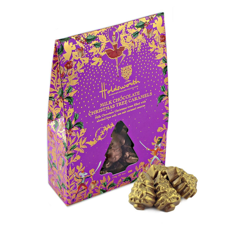 Milk Chocolate Christmas Tree Caramels 150g