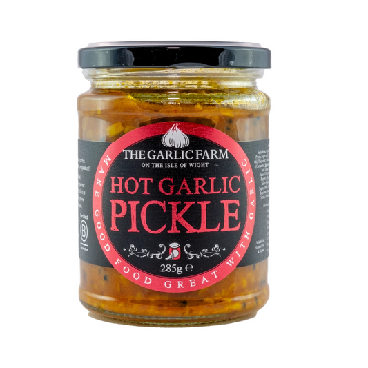 The Garlic Farm - hot garlic pickle jar