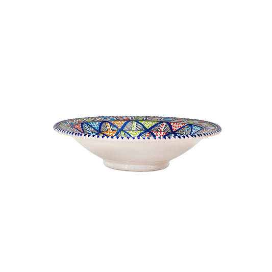 Moroccan-style Sunburst serving bowl - 25cm