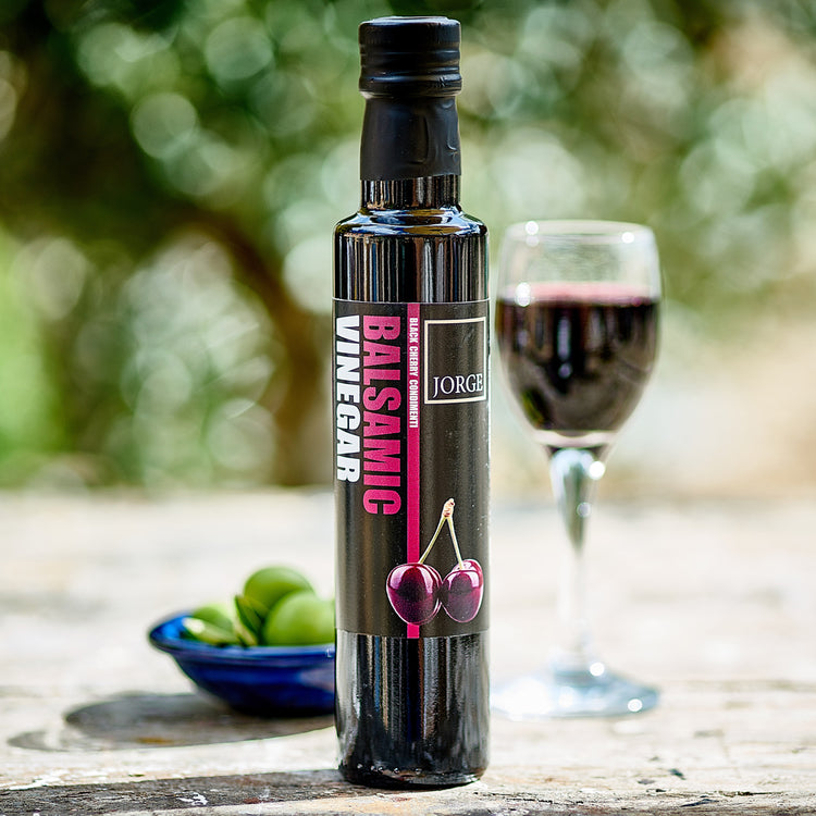 Jorge Black Cherry Balsamic in summer picnic