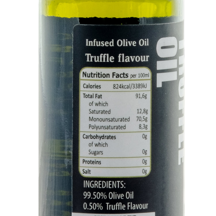 Jorge Truffle infused Olive Oil ingredients