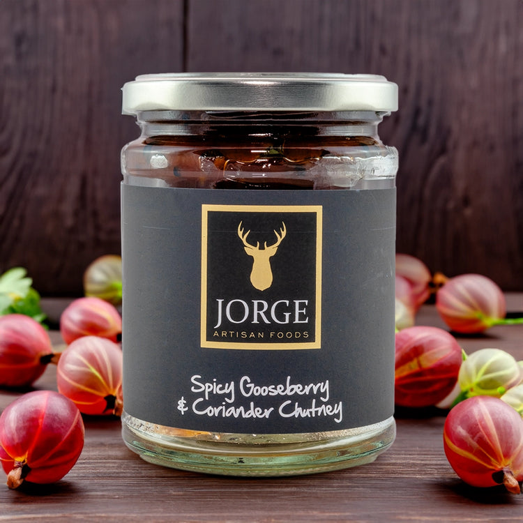 JORGE artisan Spicy Gooseberry & Coriander Chutney