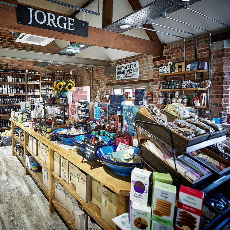 Jorge gift cards redeemable online or in store at our deli