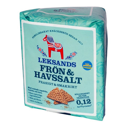 Seeds and Seasalt Crispbread Triangles 200g