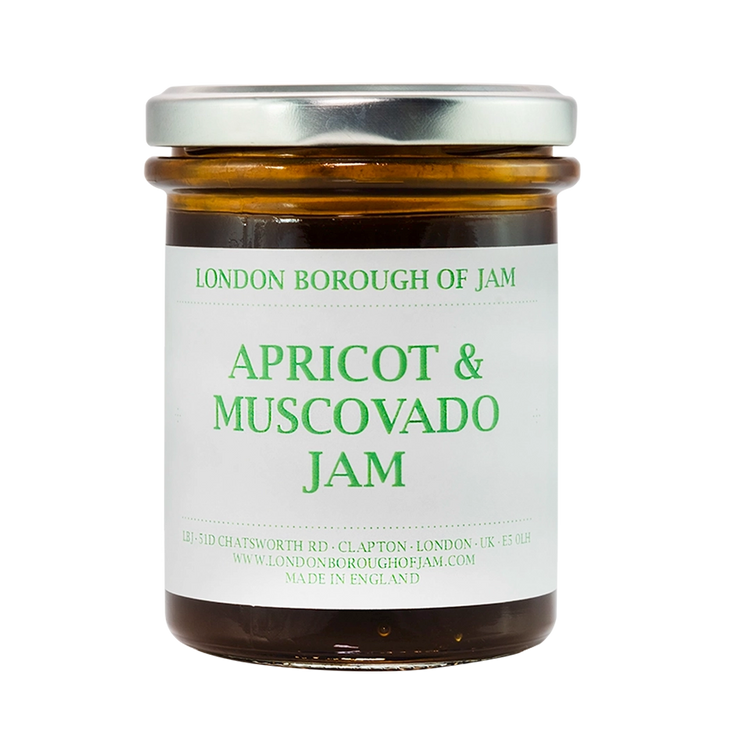 Jar of London Borough of Jam, Apricot & Muscovado