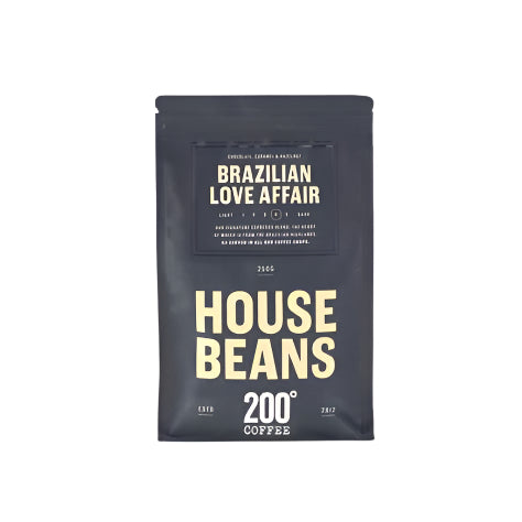 200 Degrees Brazilian Love Affair WHOLE BEAN 250g