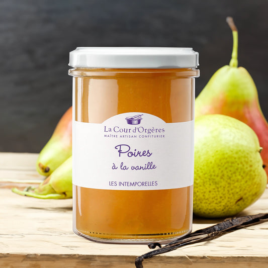 La Cour d'Orgères Confiture de poires à la vanille