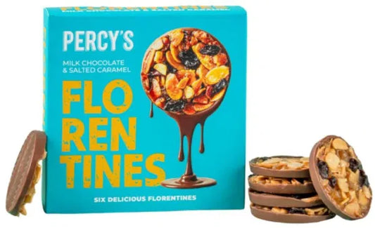 Milk Chocolate Salted Caramel Florentines