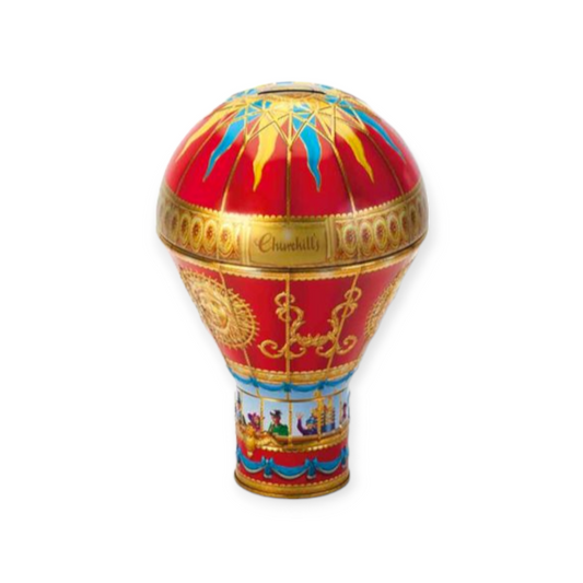 Hot Air Balloon Tin with Vanilla Fudge - Red