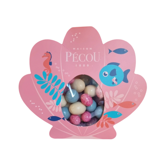 Pecou Shell - Assorted Chocolate Covered Almonds & Hazelnuts