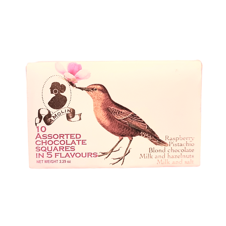 Finest Italian Assorted Chocolate Squares 65g