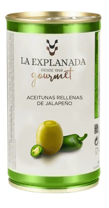 Manzanilla Olives with Jalapeno 350g
