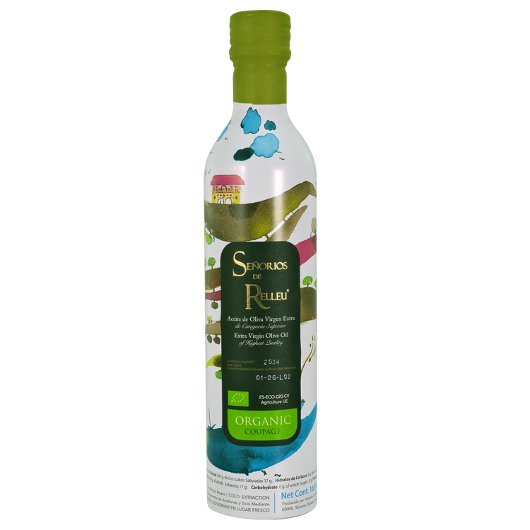 Señorios de Relleu high quality Extra Virgin Olive Oil - Organic coupage