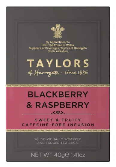 Blackberry & Raspberry Tea Bags 20 Bags