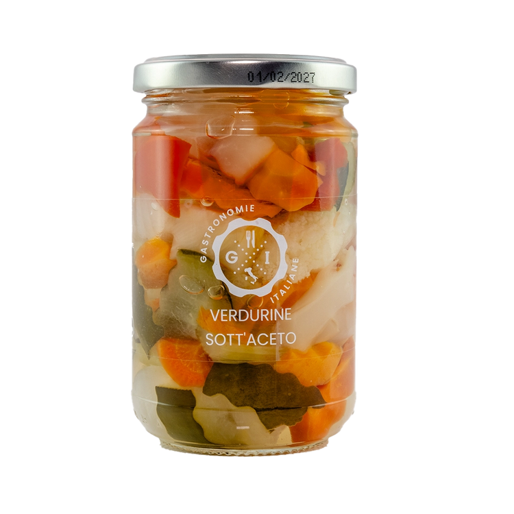 Jar of Verdurine Sott'Aceto. - Pickled veg