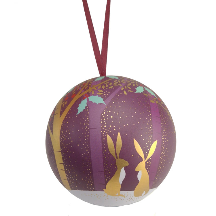 JORGE Chocolate Coin Xmas Bauble