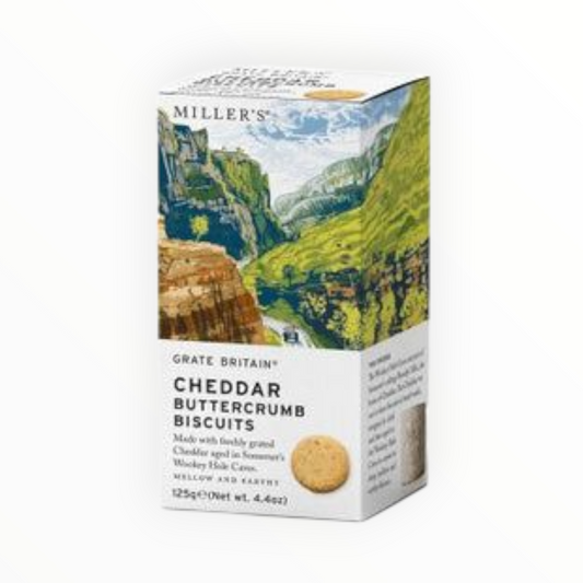 Cheddar Buttercrumb Savoury Biscuit 125g