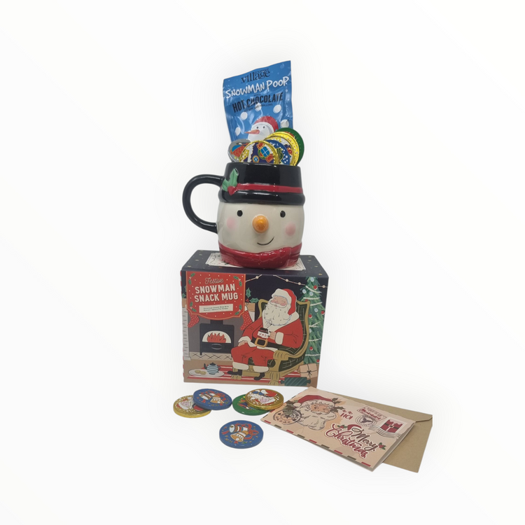 Snowman Mug - Kids Christmas Eve Gift Set