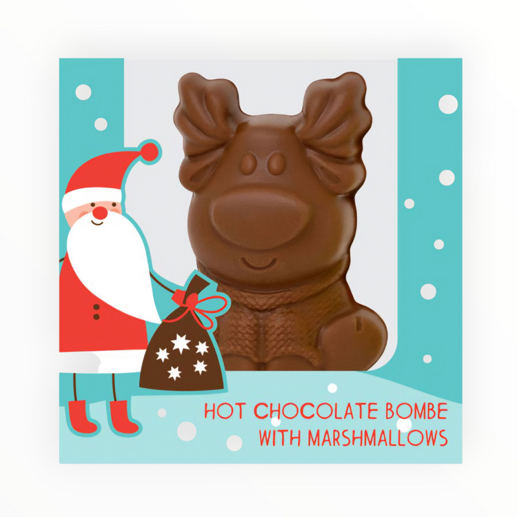 Hot Chocolate Bombe with Marshmallows