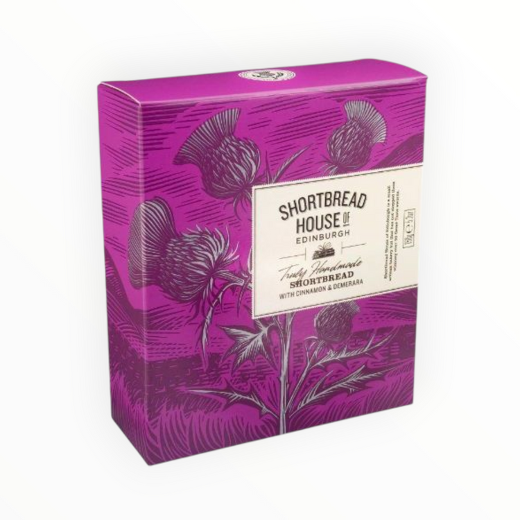 Cinnamon & Demera Shortbread 150g