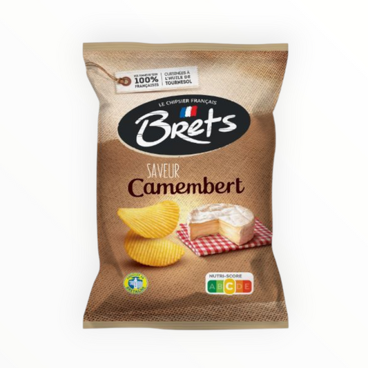Brets Camembert Crisps 125g