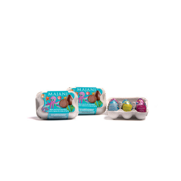 Milk Chocolate Mini Eggs filled with milk cream - Baby Octopus Edition 93g