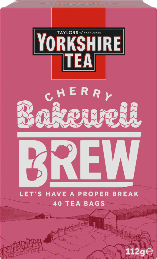 Cherry Bakewell Brew - 40 Teabags 112g