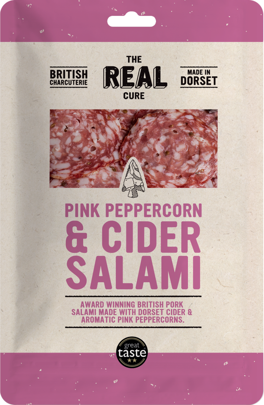 Pink Peppercorn & Cider Salami 55g