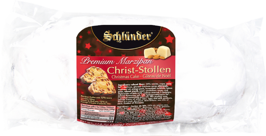 Premium Marzipan Christ Stollen 500g