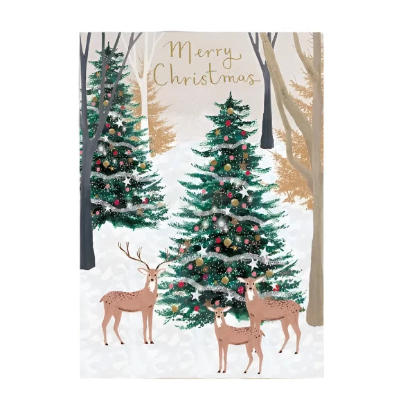 Merry Christmas Deer Christmas Card