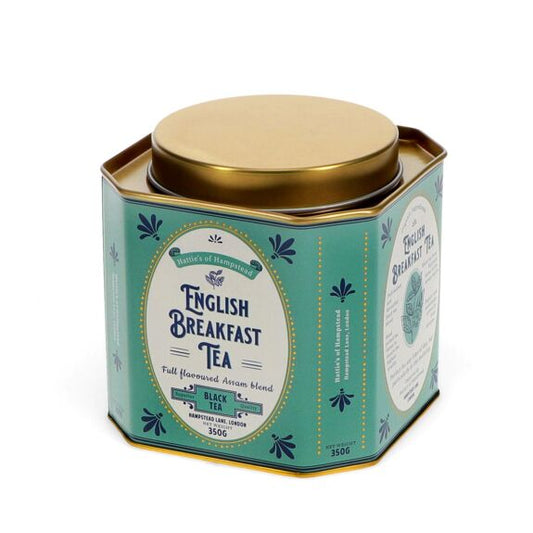 Tea Caddy with English Breakfast Tea Bags