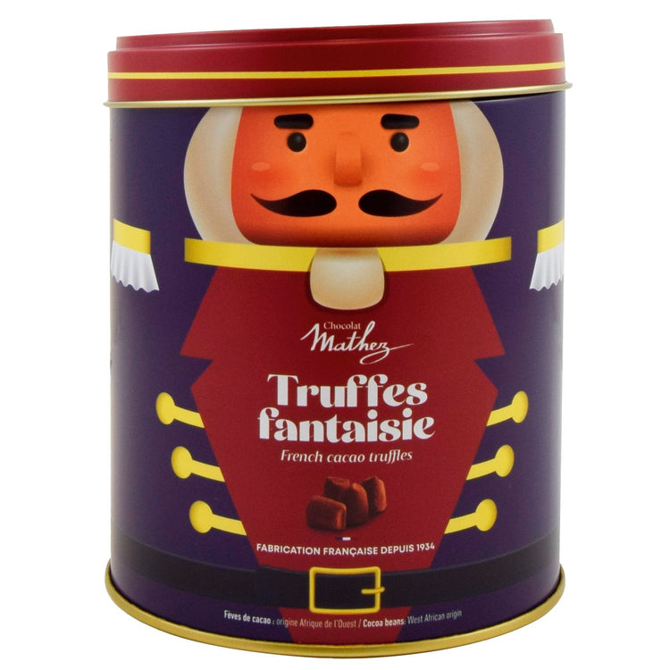 Original French cocoa truffles in Nutcracker tin 250g