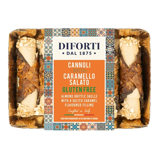 GF Salted Caramel Cannoli 200g