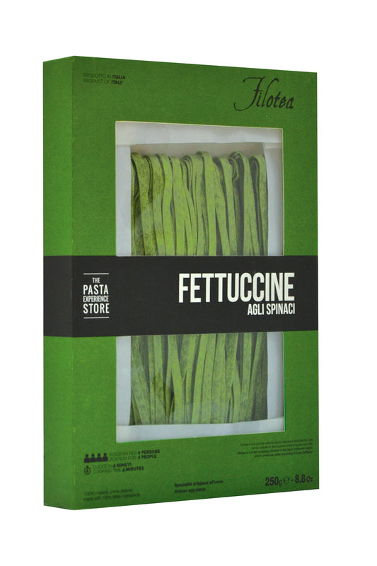 Fettuccine Agli Spinaci, Thin Ribbons with Spinach 250g