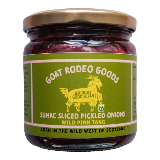 Sumac Sliced Pickled Onions 375g