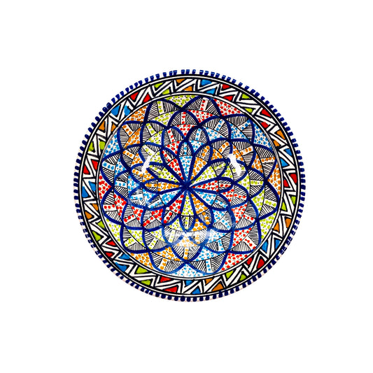 Moroccan-style Sunburst serving bowl - 25cm