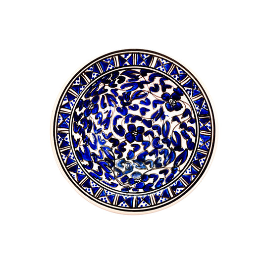 Intricate Moroccan-style serving bowl - 25cm