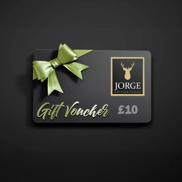 Jorge Artisan Foods £10 Gift Voucher / delicatessen Gift Card 