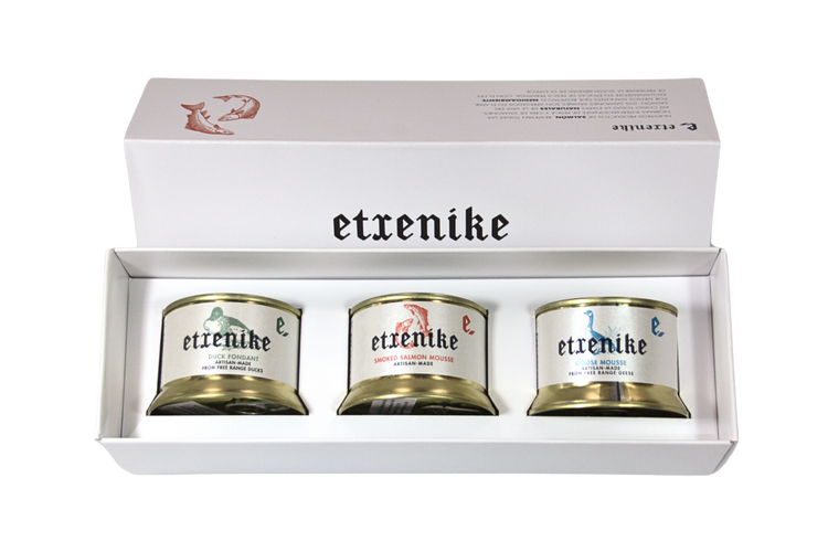 Luxury Pate Selection Box - Duck, Goose, Smoked Salmon 3 x 130g